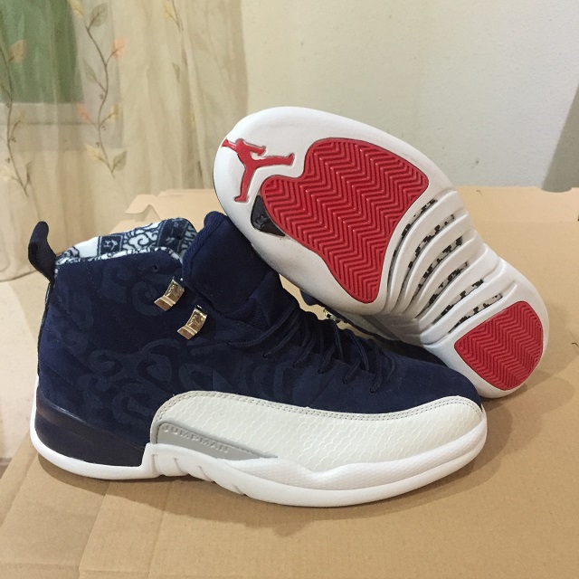 Air Jordan Retro 12 XII Grade AAA DarkBlue Red